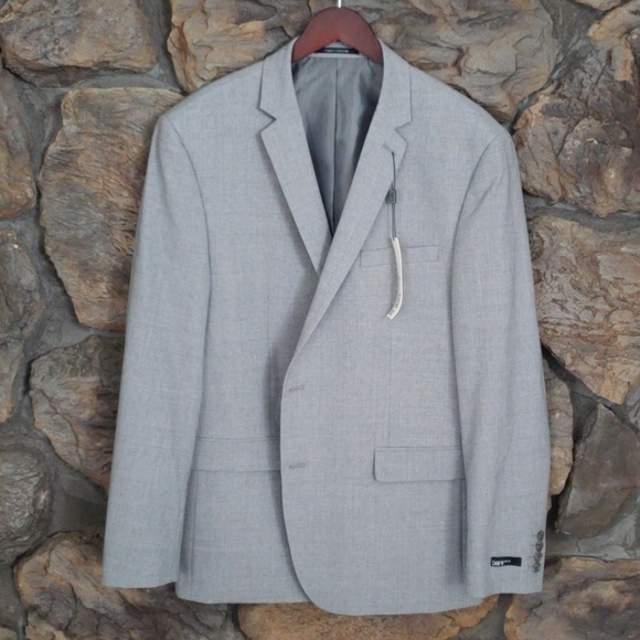 Bar III Other - Bar III slim fit gray jacket NWT